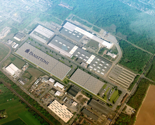 Der neue Panattoni Park Voerde wird im November 2021 fertiggestellt.