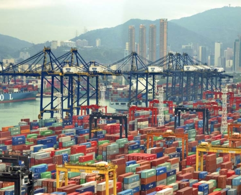 Containerhafen Hong Kong