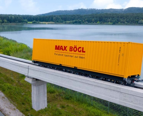 TSB Cargo auf der Erprobungsstrecke in Sengenthal