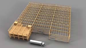 ecoPARKS Holzkonstruktion
