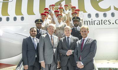 Emirates und Scholz