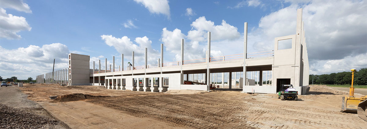 Mittelweser Park im Bau