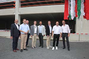 Richtfest im Aconlog Park Greven in der Reckenfelder Straße